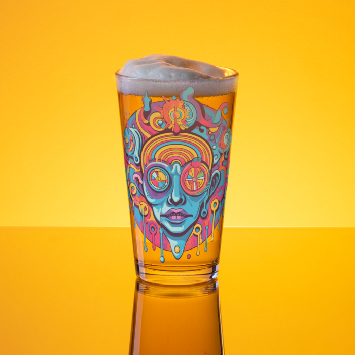 Insanity is Sanity - Psychedelic DMT Pint Glass